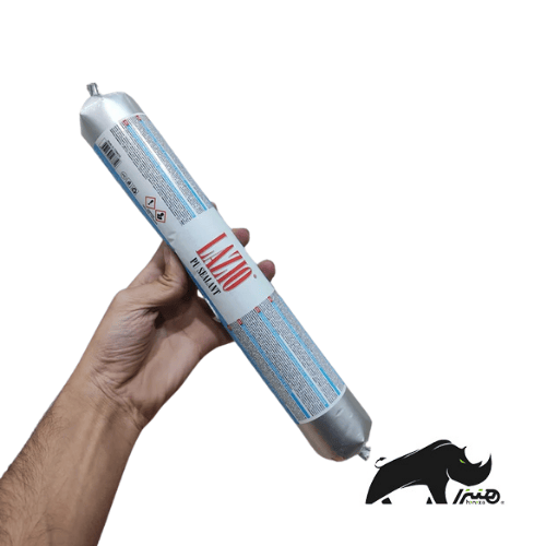 تصویر چسب پلی اورتان سوسیسی لازیو ساخت ترکیه رنگ طوسی 